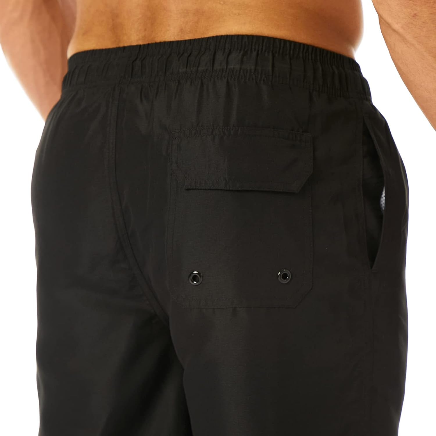 Mens Swim Trunks Long, Quick Dry Mens Boardshorts, 9 Inches Inseam Mens Bathing Suits with Mesh Lining